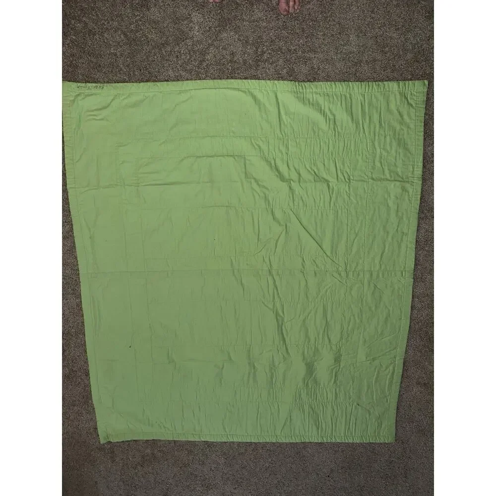 Winnie The Pooh & Friends Hand Made Patchwork Throw / Crib Quilt Blanket 51”x45”